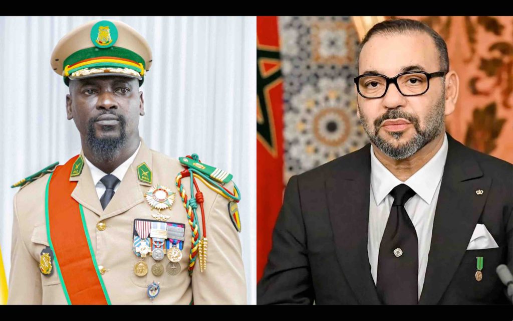 Le roi Mohammed 6 félicite le colonel Mamadi Doumbouya