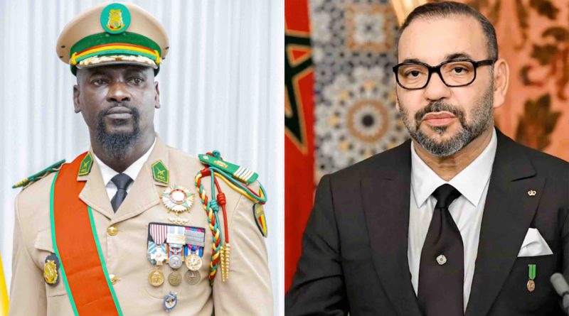 Le roi Mohammed 6 félicite le colonel Mamadi Doumbouya