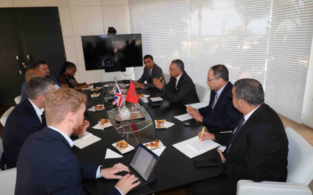 Projet Xlinks : réunion entre des officiels marocains et britanniques