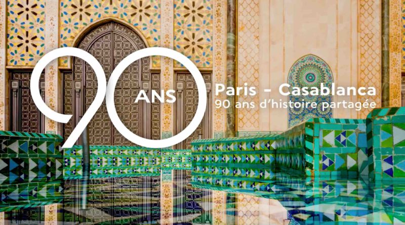 90 ans de la route Paris - Casablanca par Air France