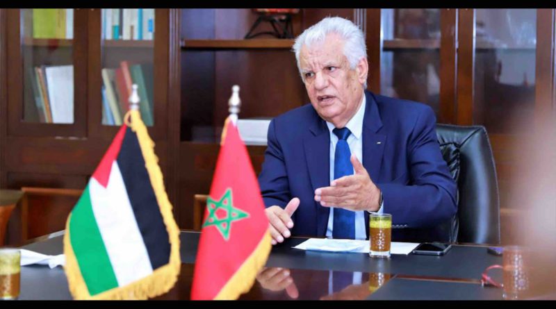 Ambassadeur Palestine Maroc Jamal Choubki