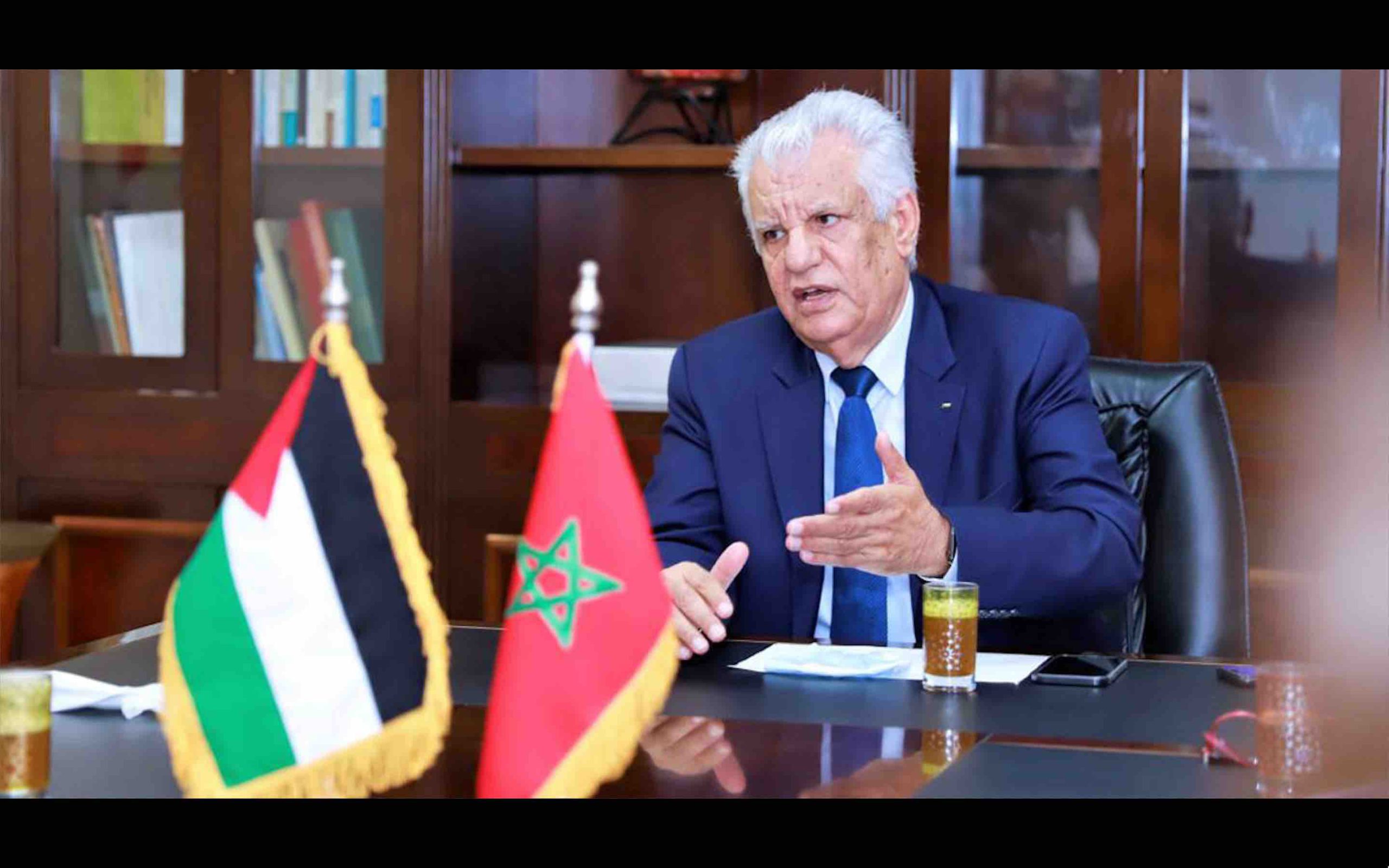 Ambassadeur Palestine Maroc Jamal Choubki