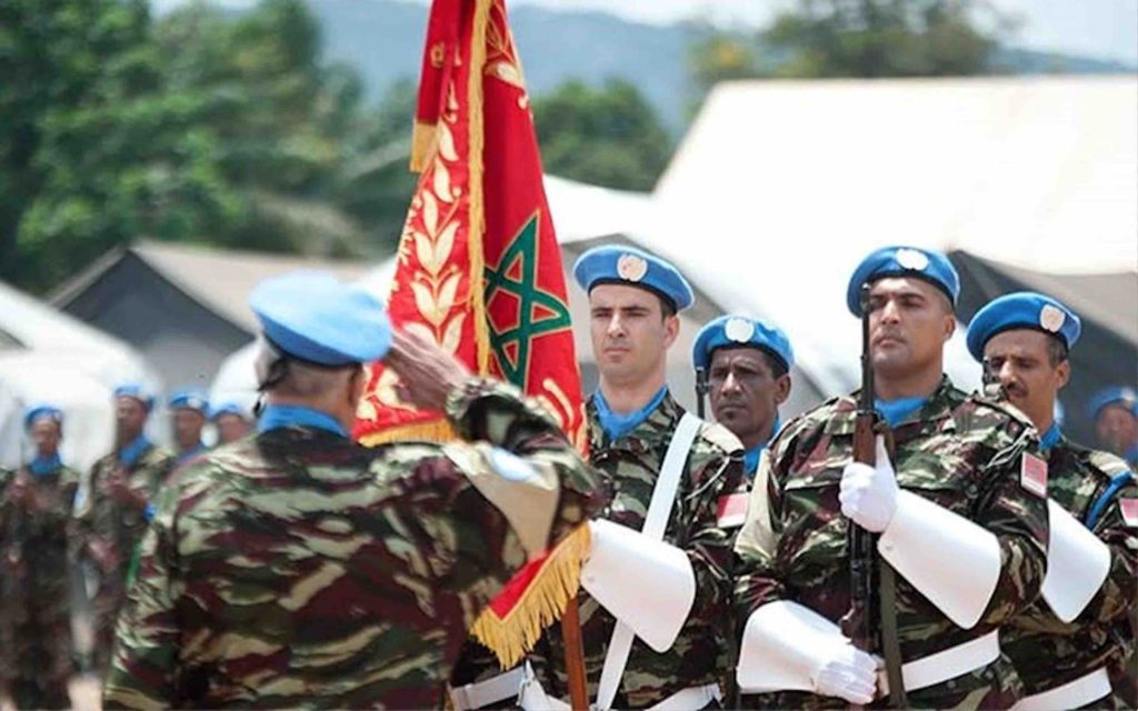 Maroc ONU casques bleus marocains Nations Unies