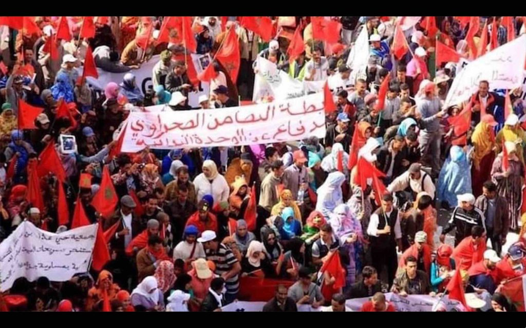 Une marche à Laâyoune dénonce l’attaque terroriste à Es-Semara