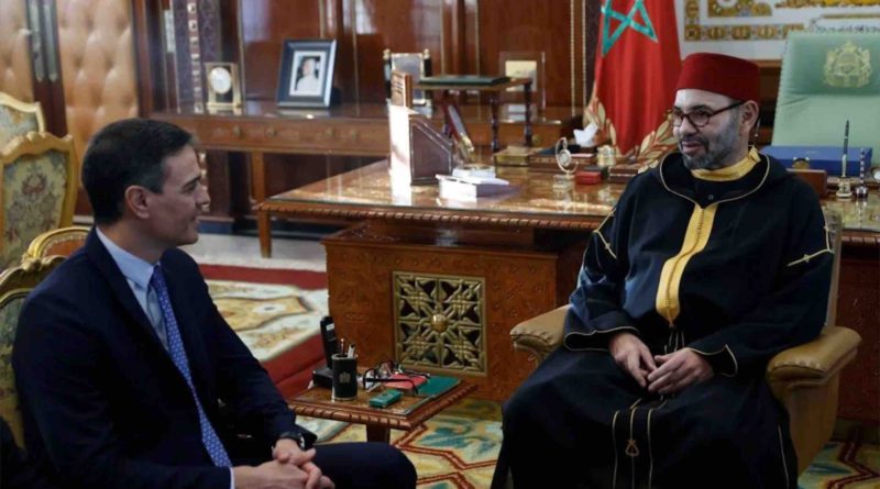 Le roi Mohammed 6 et Pedro Sánchez Maroc Espagne