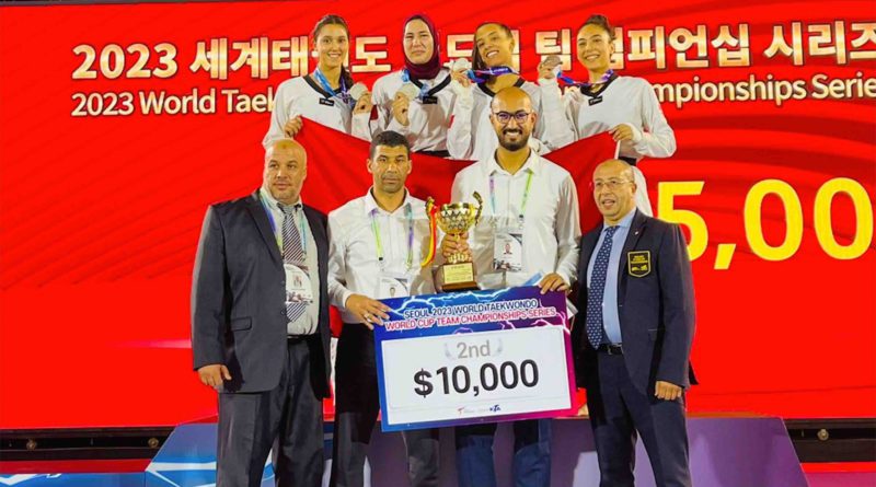 Taekwondo- la sélection marocaine féminine vice-championne du monde par équipes
