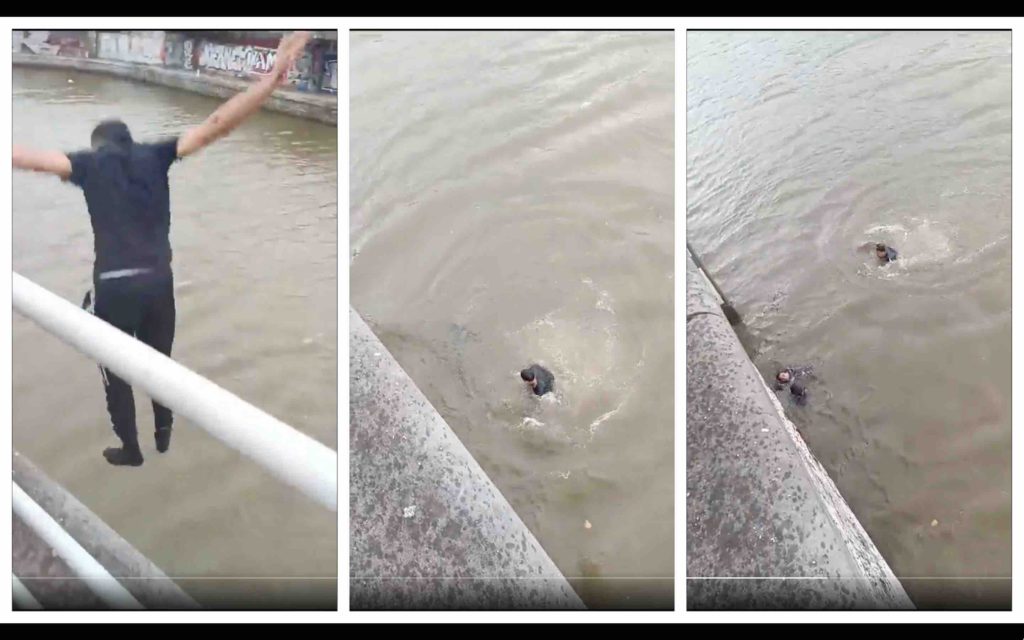 (Vidéo) Bruxelles: 2 marocains sauvent une personne de la noyade