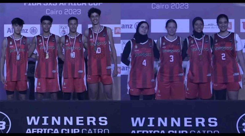 Basket 3×3 (U17) - le Maroc vice-champion d’Afrique