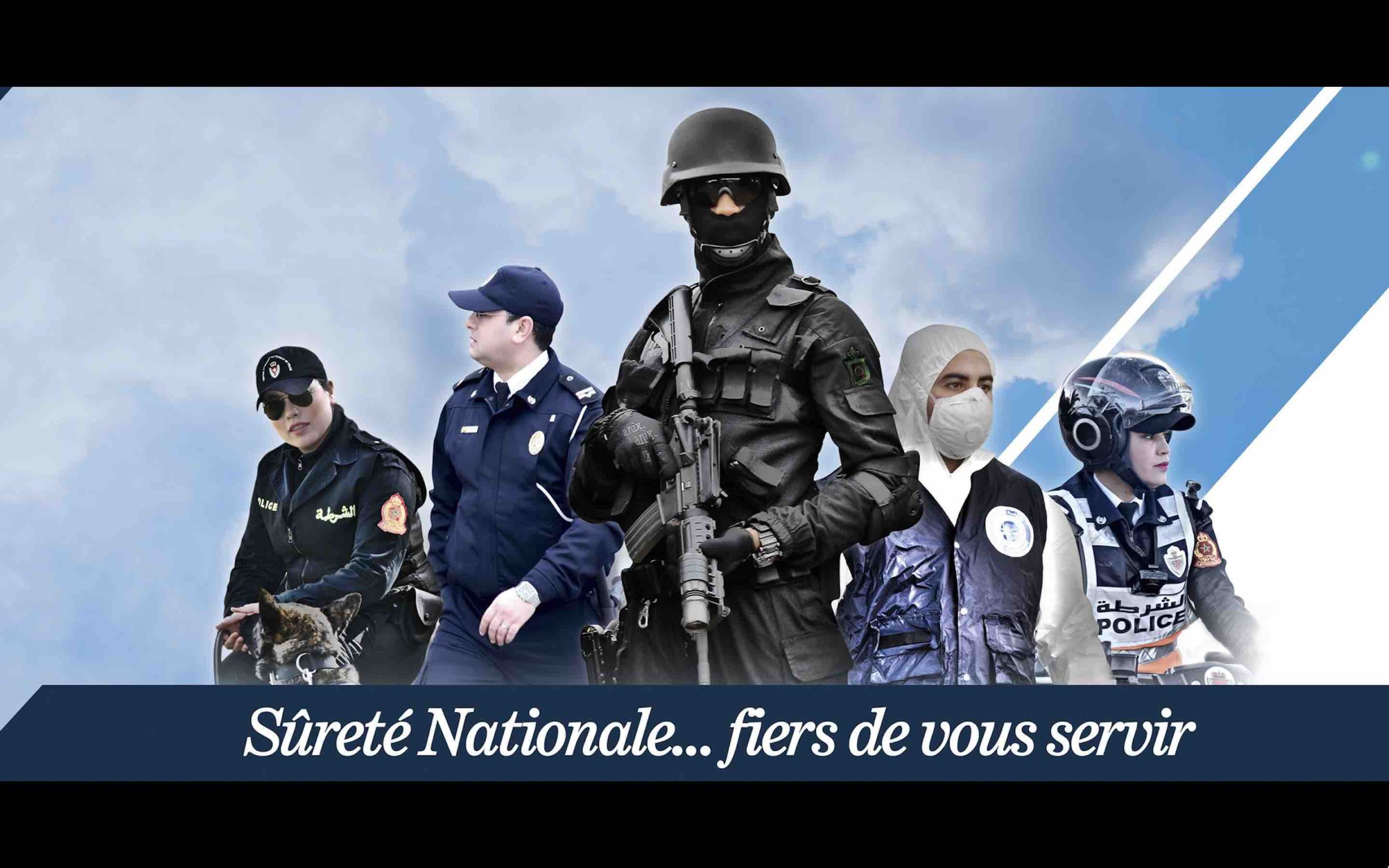 DGSN Maroc police marocaine