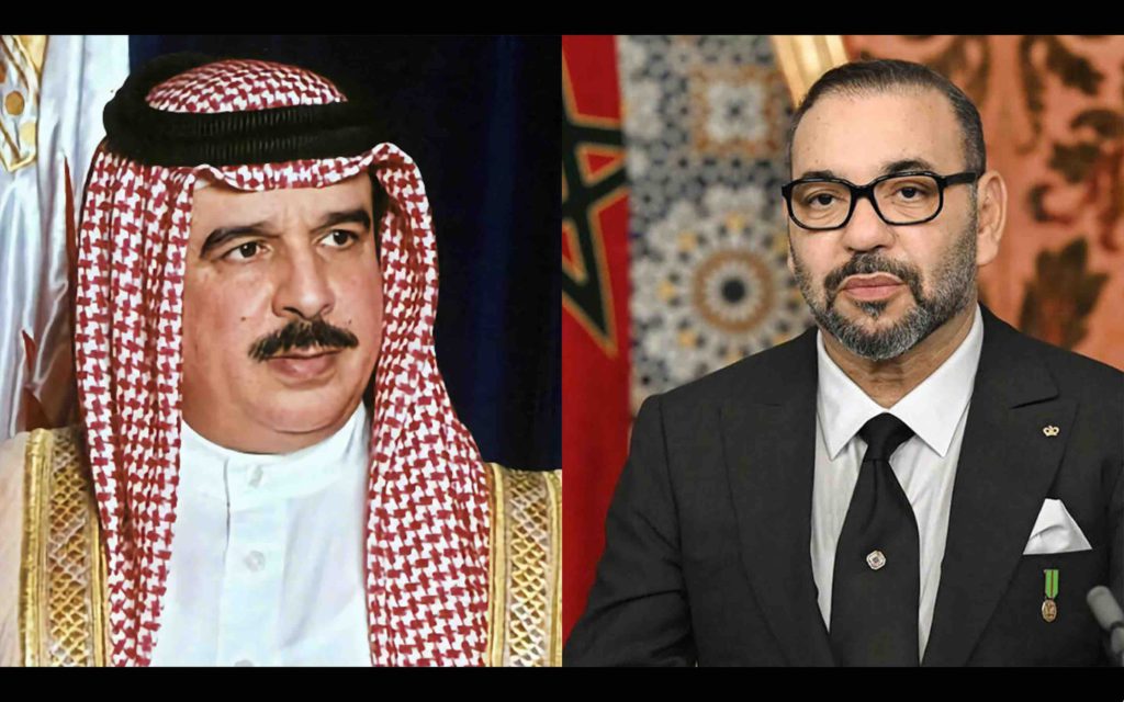 Le Roi du Maroc Mohammed 6 le Roi de Bahreïn