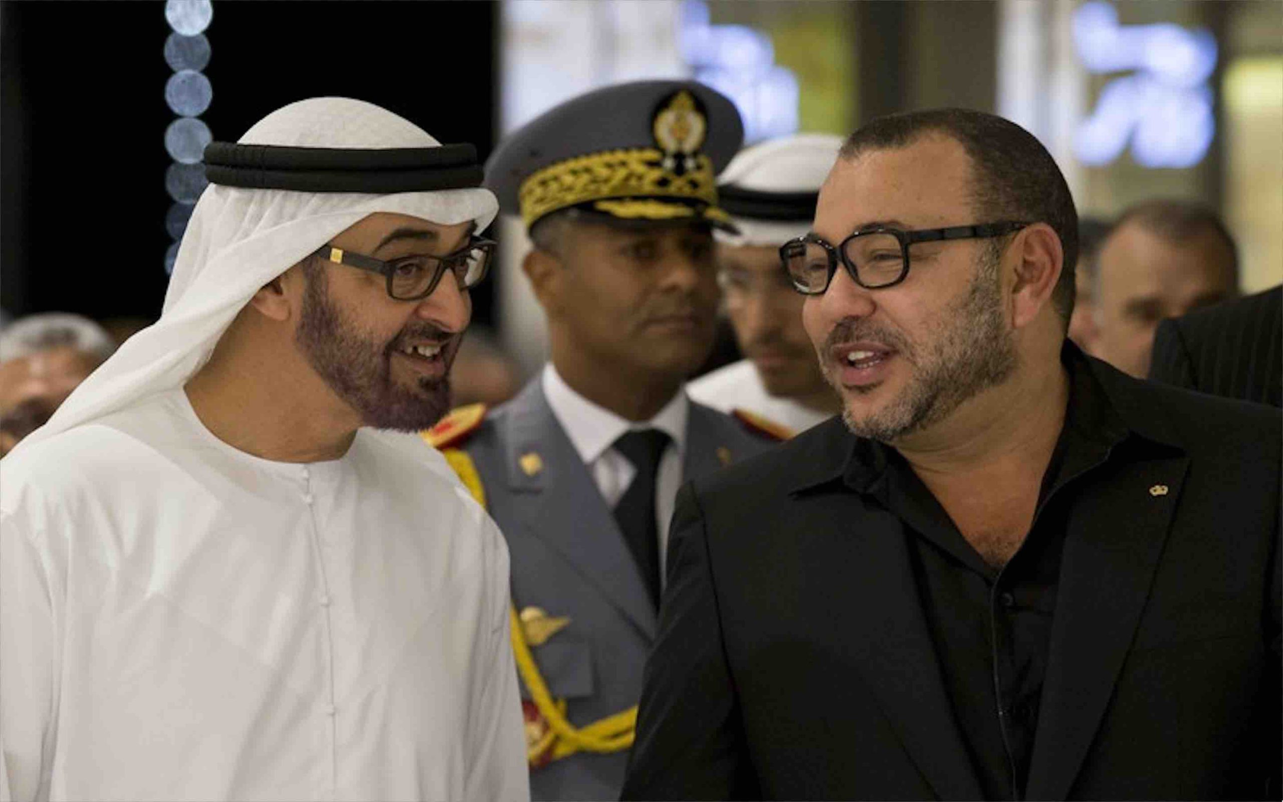 Le roi Mohammed 6 aux Émirats Arabes Unis