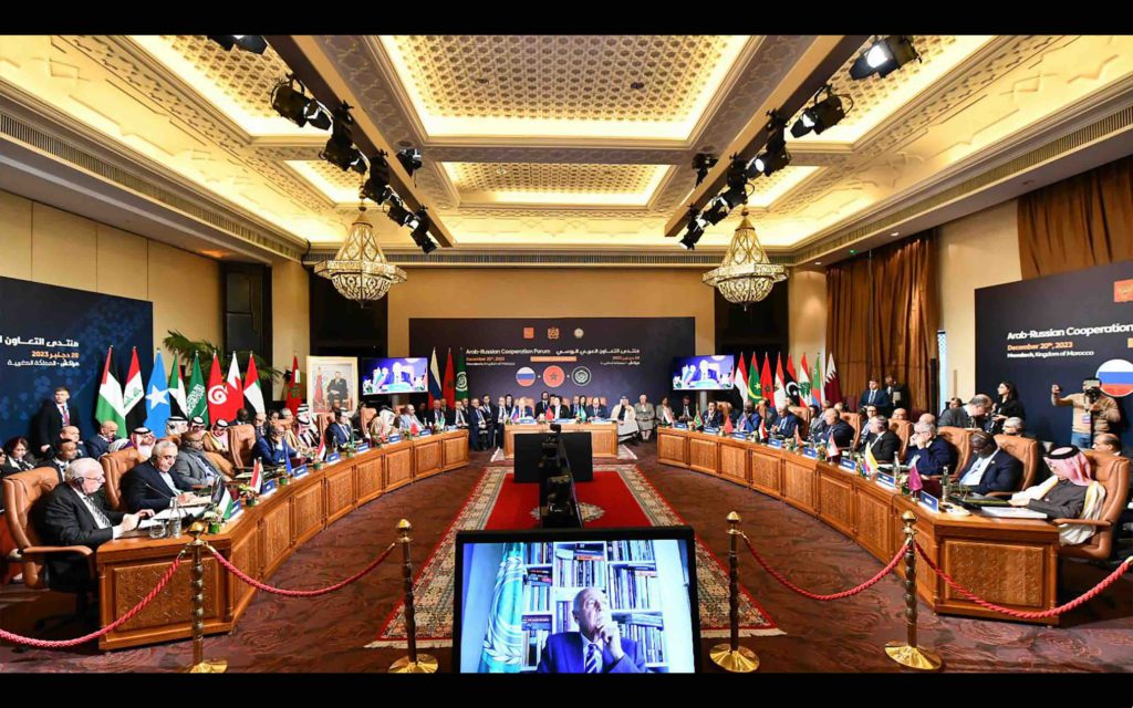 Maroc Marrakech Forum Russie pays arabes