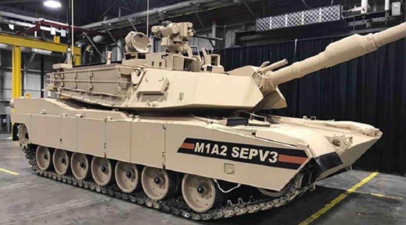 Maroc char de combat americain Abrams M1A2 SEPv3