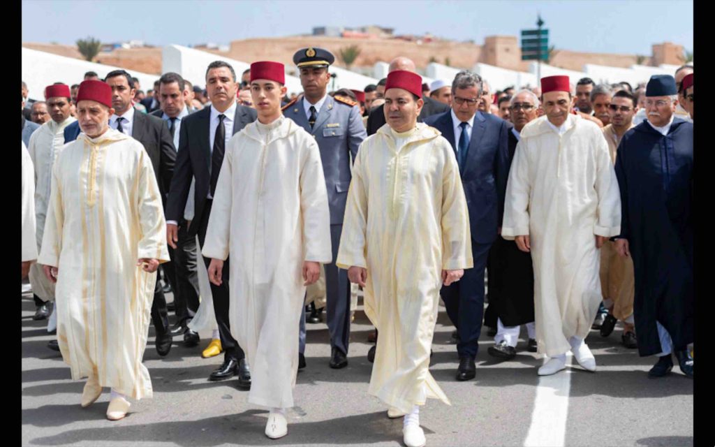 Prince héritier Moulay El Hassan et du Prince Moulay Rachid