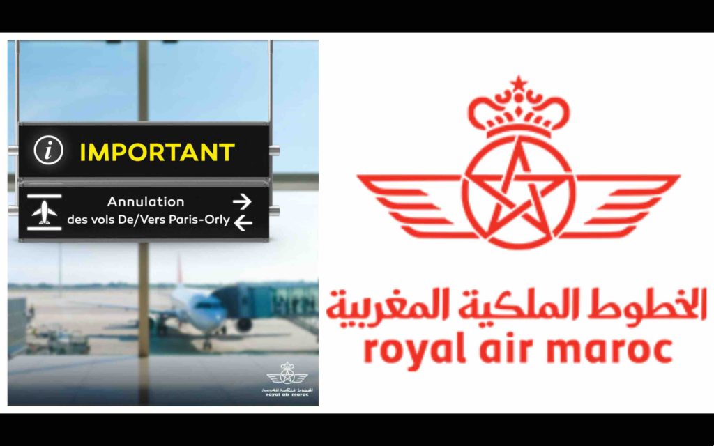Royal air Maroc France Paris Orly