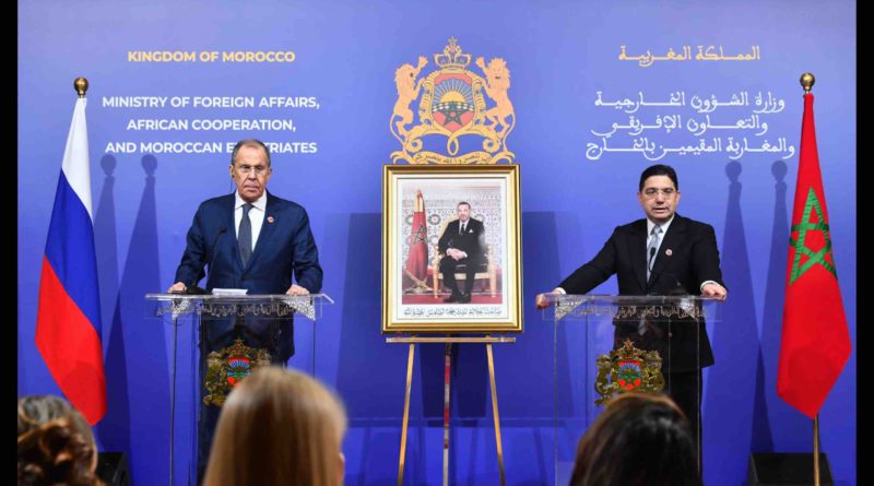 Sergueï Lavrov Nasser Bourita Maroc Russie Morocco Russia