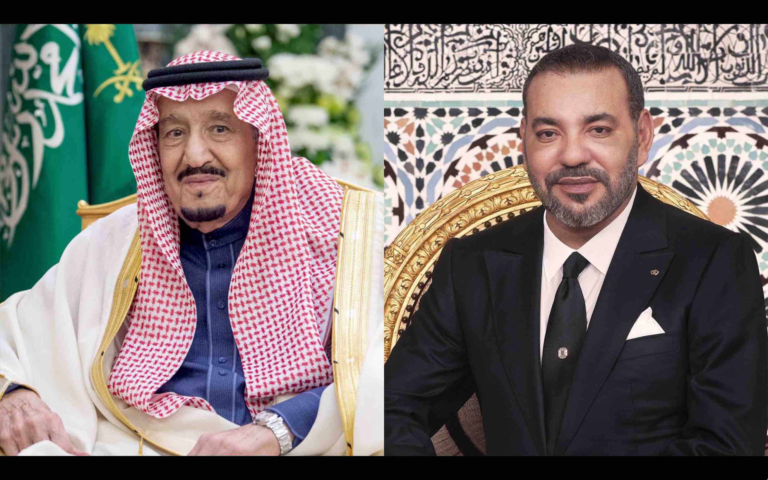 roi Mohammed 6 Maroc roi Salmane Ibn Abdelaziz Al-Saoud Arabie saoudite