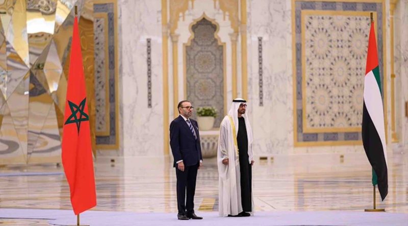 roi Mohammed 6 et Mohammed Ben Zayed Maroc Émirats arabes unis