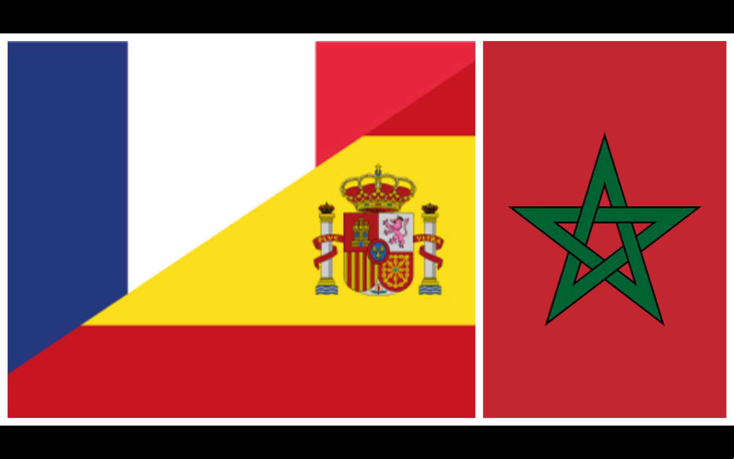 Maroc France Espagne Morocco