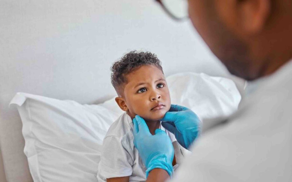 Maroc enfant malade grippe