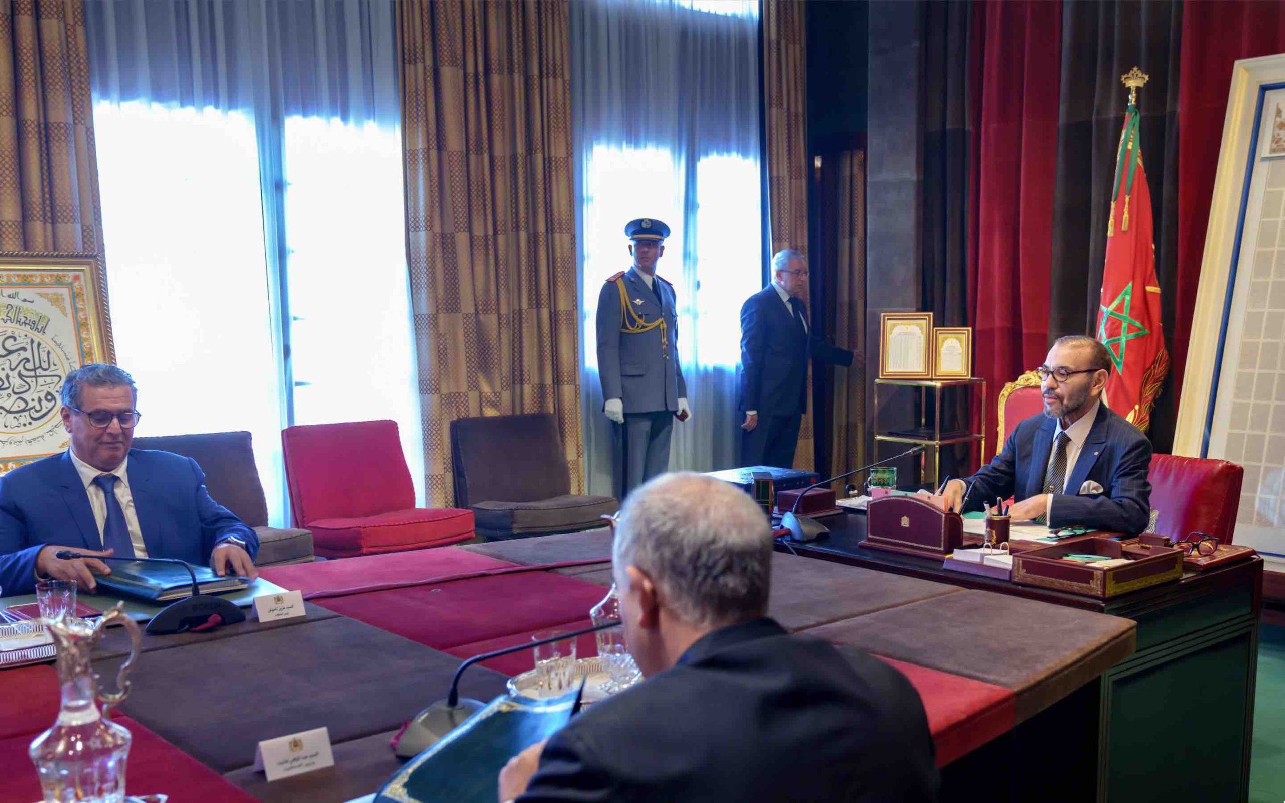 Maroc réunion roi Mohammed 6 gouvernement