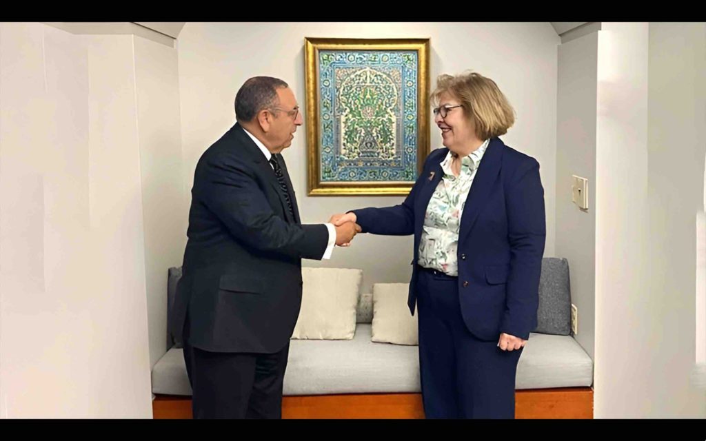 Youssef Amrani Barbara Leaf Maroc Morocco États-Unis USA