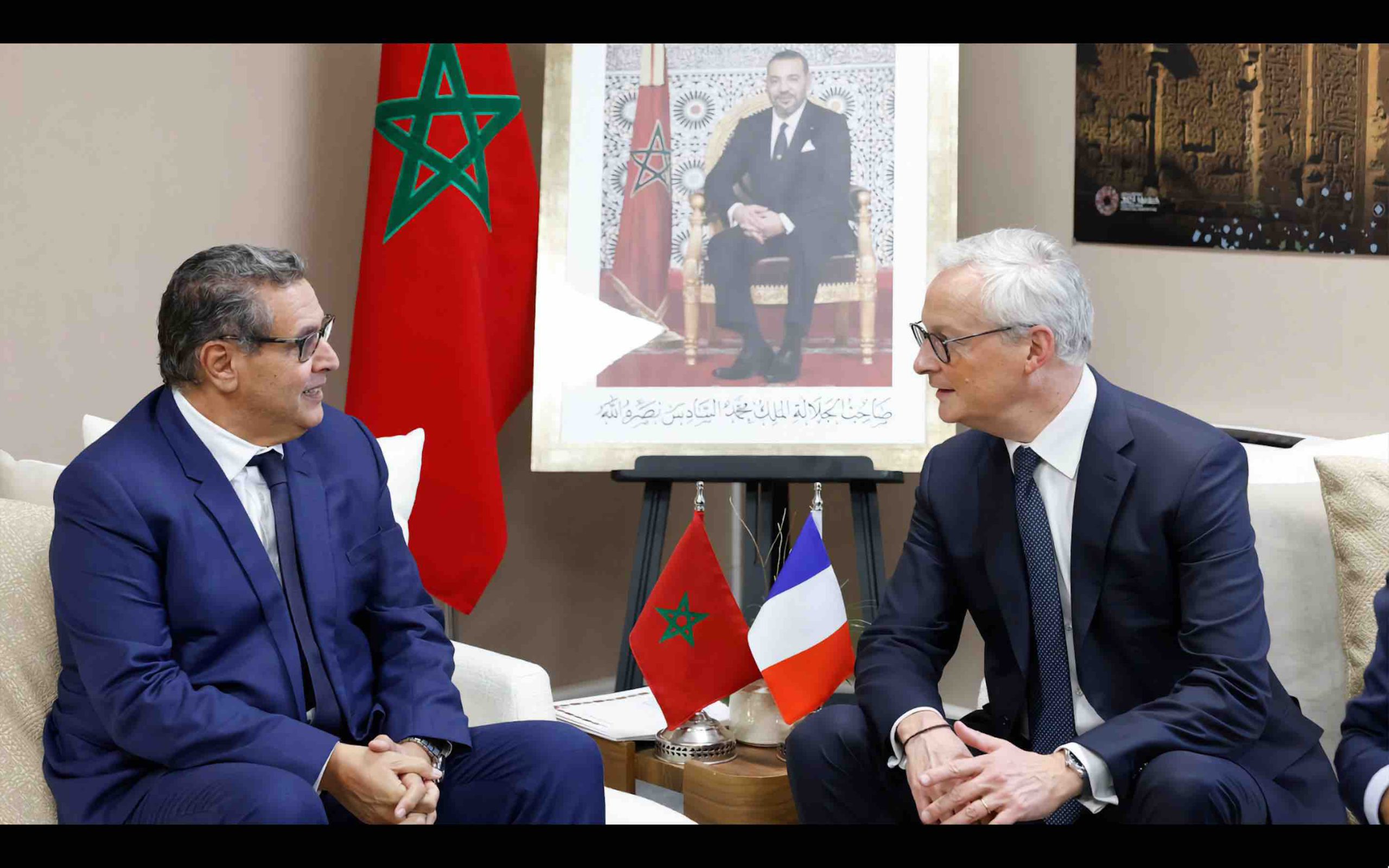 Bruno Le Maire Aziz Akhannouch France Maroc Morocco