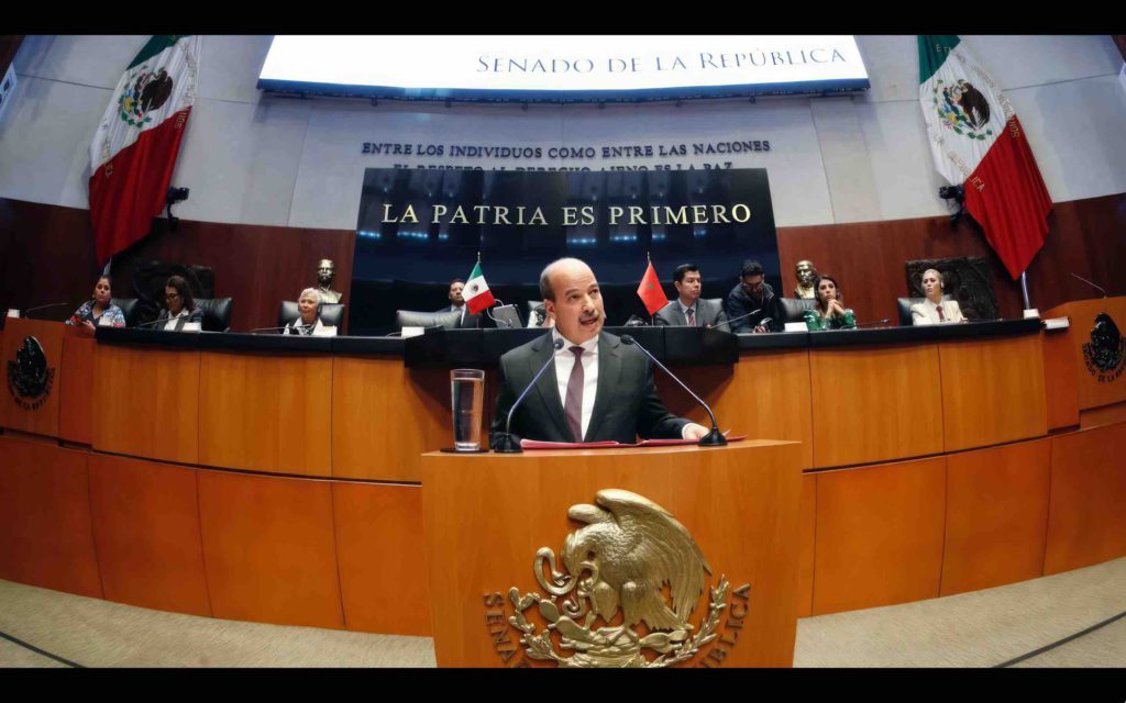 Diplomatie parlementaire Maroc Enaam Mayara Sénat Mexique