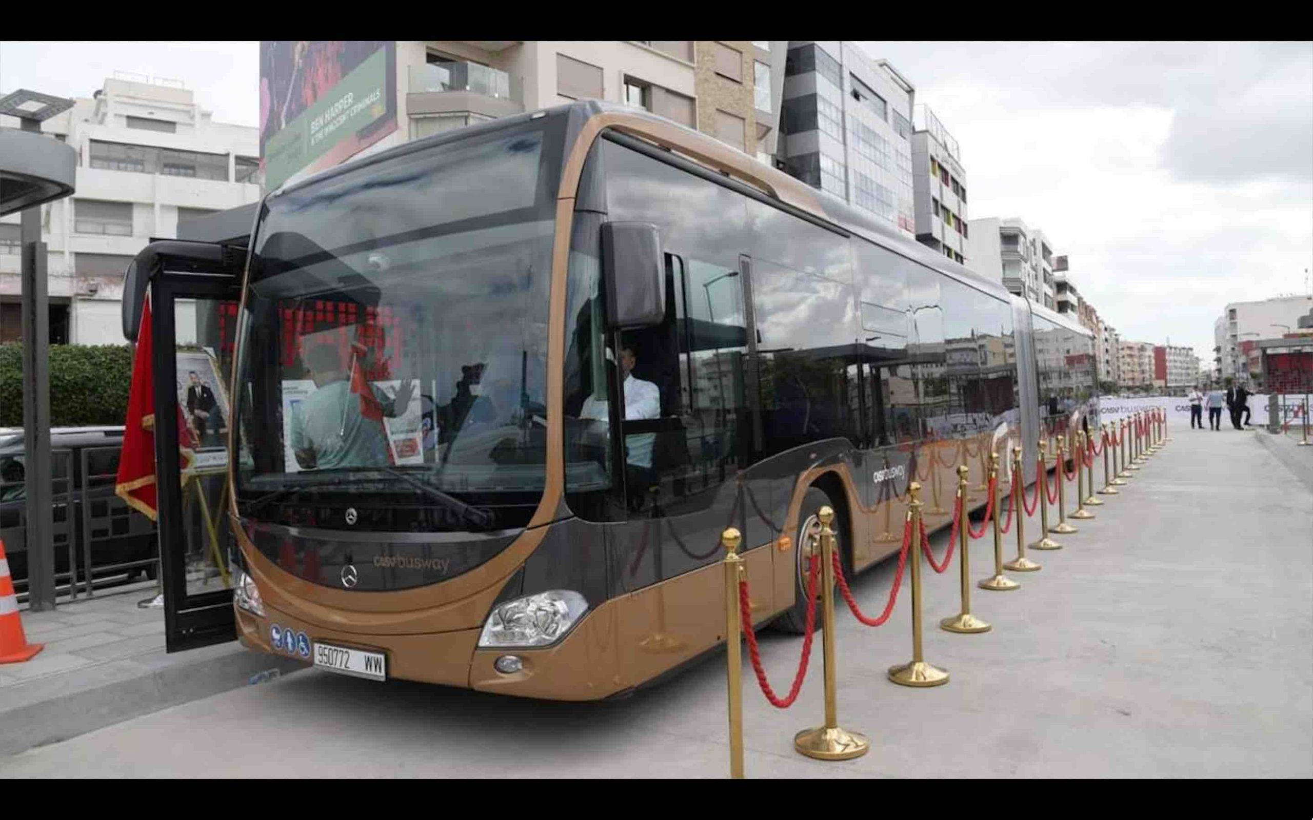 Maroc Casablanca busways Mercedes Casa Busway