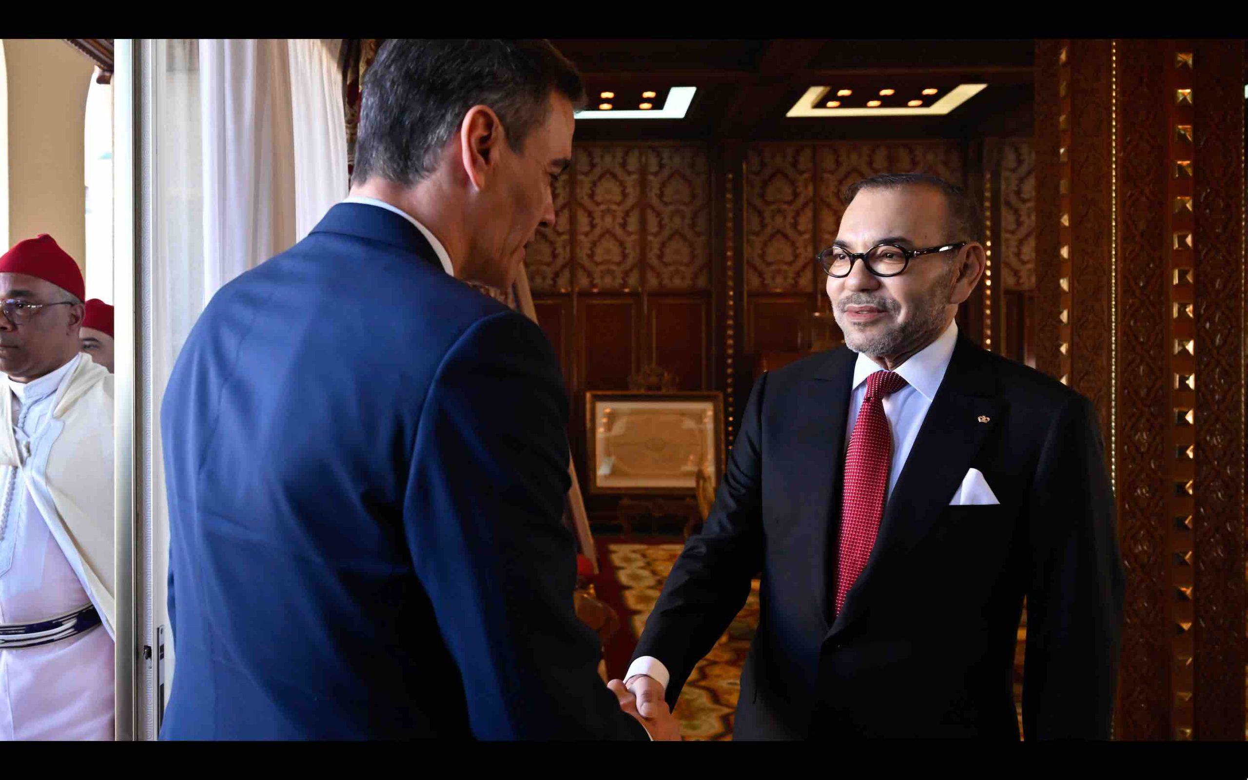 Maroc Espagne Le président du gouvernement espagnol, Pedro Sánchez, reçu en audience par le roi Mohammed 6