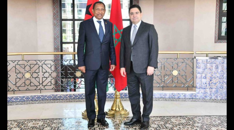 Nasser Bourita Carlos Pinto Pereira Maroc Guinée-Bissau Morocco