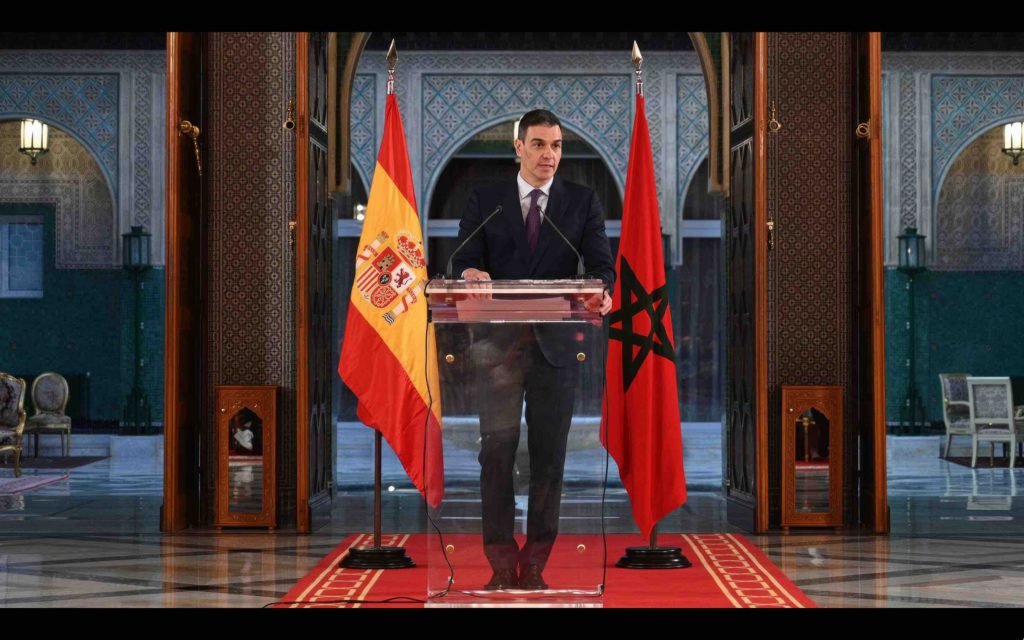Pedro Sánchez Maroc Espagne Morocco Spain