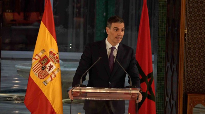 Pedro Sánchez Pérez-Castejón Maroc Espagne Morocco Spain