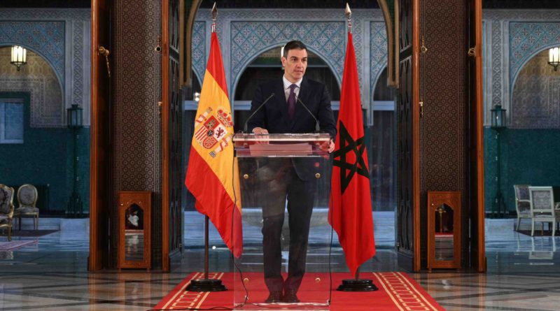 Pedro Sánchez Maroc Espagne Morocco Spain
