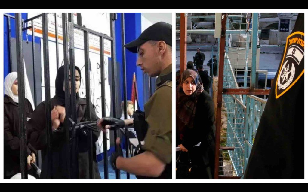 palestiniennes prison israel Palestine otages prisonniers