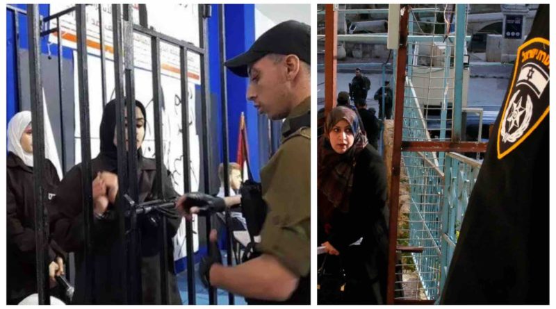 palestiniennes prison israel Palestine otages prisonniers