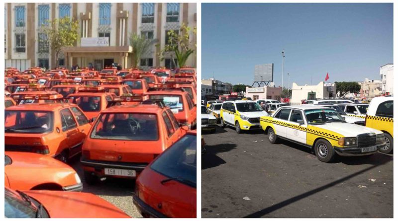 petits taxis grands taxis Agadir Maroc