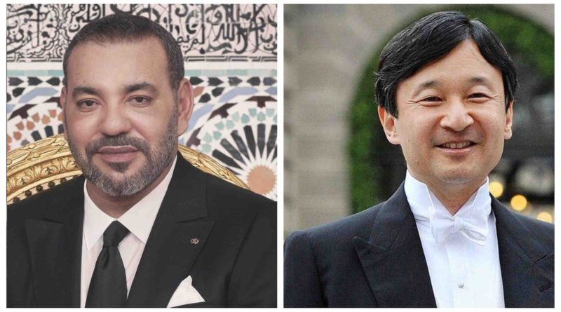 roi Maroc Mohammed 6 empereur Japon Naruhito