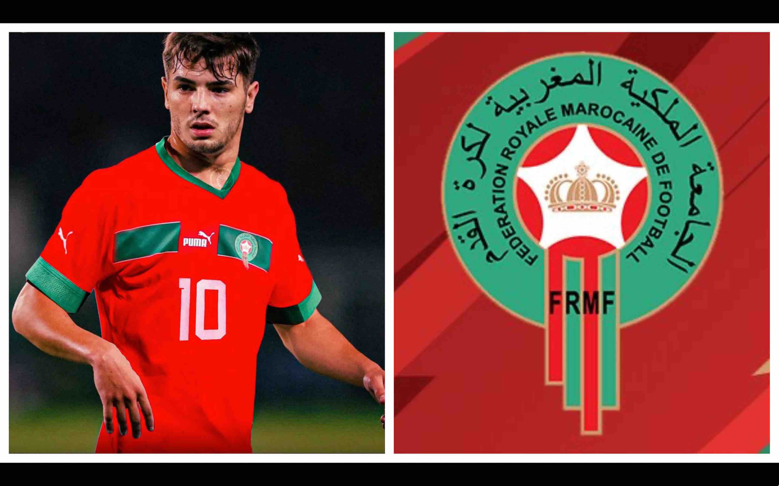 Brahim Abdelkader Díaz numéro 10 Fédération royale marocaine de football FRMF Maroc Morocco