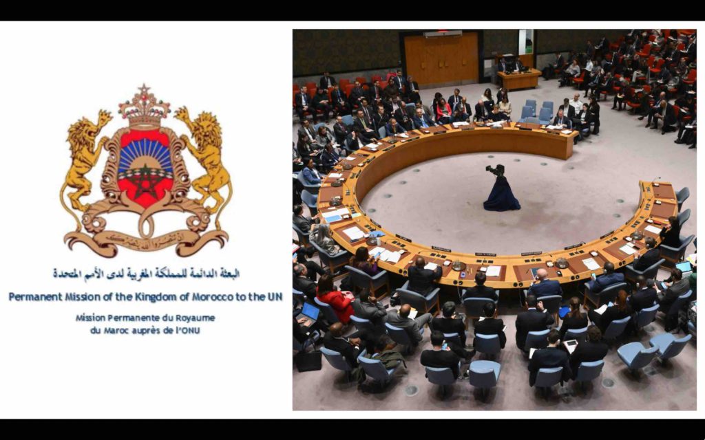 Gaza conseil sécurité CS ONU Maroc