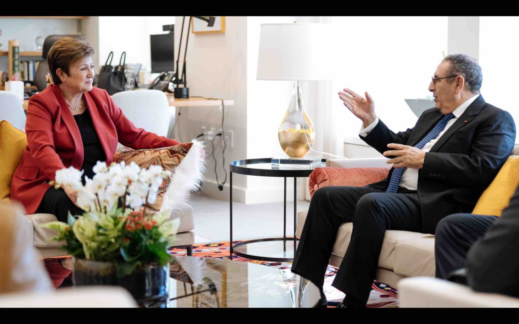 Maroc FMI Youssef Amrani Kristalina Georgieva