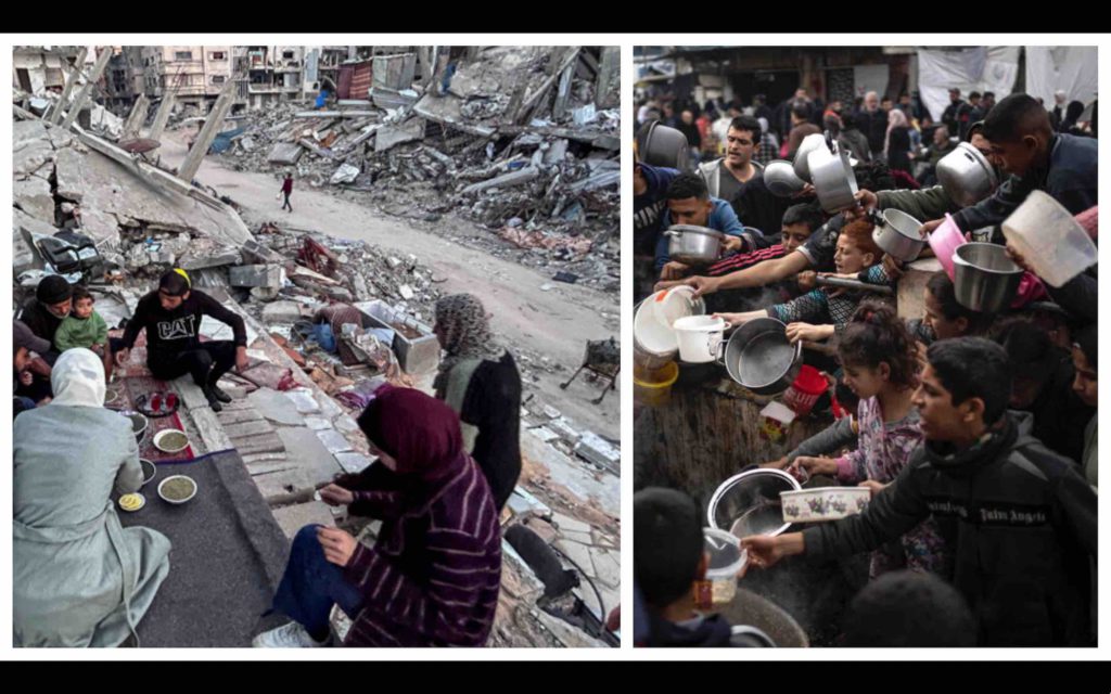 Palestine Gaza faim famine