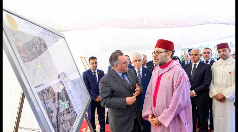Roi Maroc Mohammed 6 inauguration pose première pierre