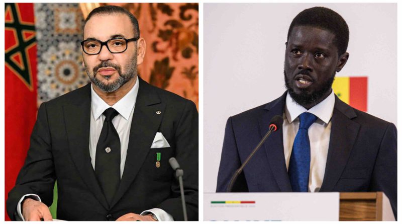 Roi Maroc Mohammed 6 président Sénégal Bassirou Diomaye Faye