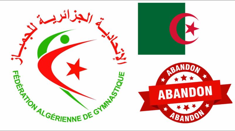 Abandon forfait Algérie Championnat Afrique de gymnastique