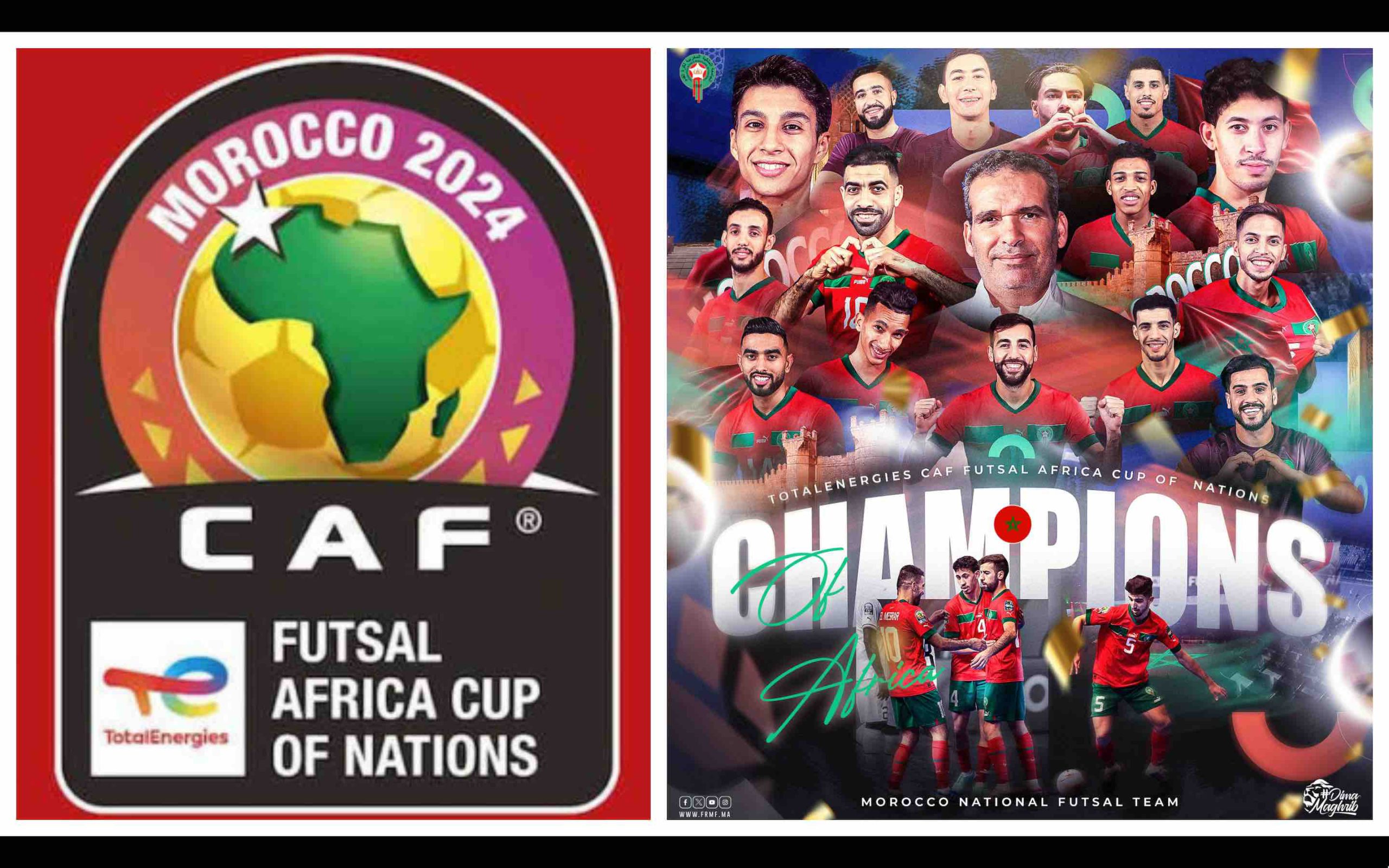 CAN Coupe Afrique nations futsal Maroc 2024 Morocco Africa Cup Of Nations