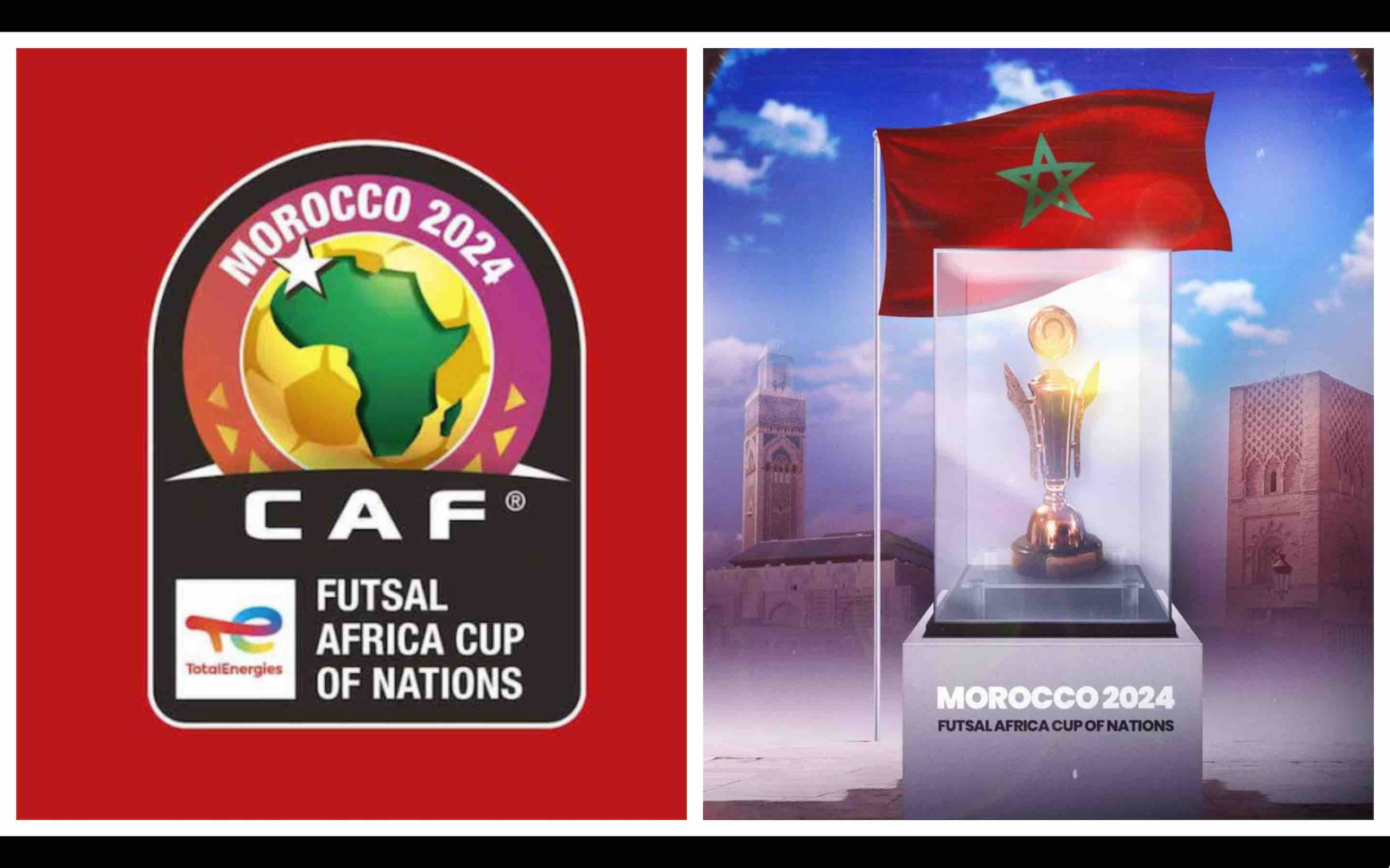 CAN futsal Maroc 2024 Coupe d'Afrique des nations Morocco Africa Cup Of Nations