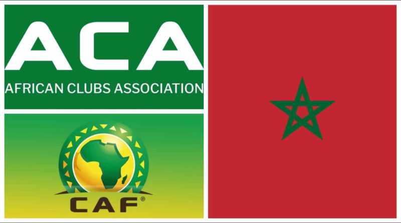 Maroc Association des clubs africains ACA African Clubs Association CAF Morocco