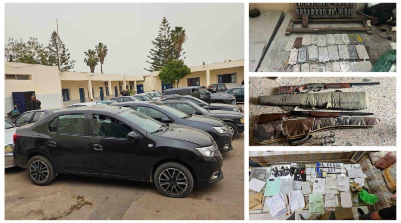 Maroc Nador : 16 arrestations pour trafic international de voitures volées
