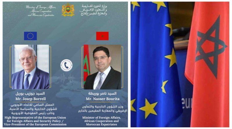Nasser Bourita Josep Borrell Maroc UE union européenne